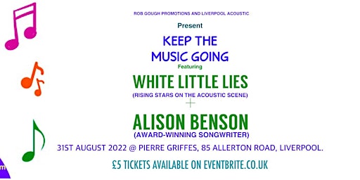 Keep The Music Going ft White Little Lies + Alison Benson