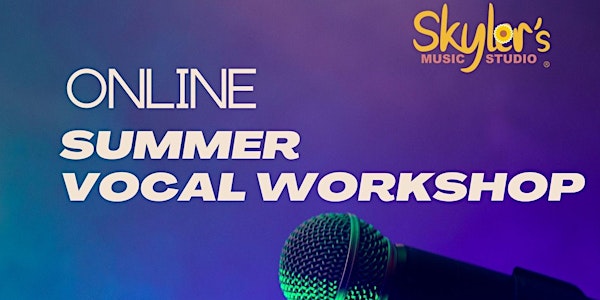 Online Summer Vocal Workshop for Adults