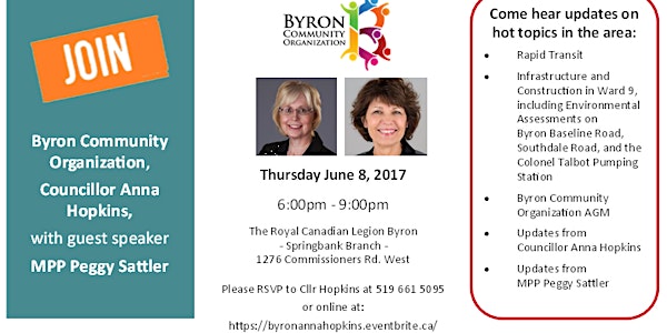 Byron Community Organization Meeting
