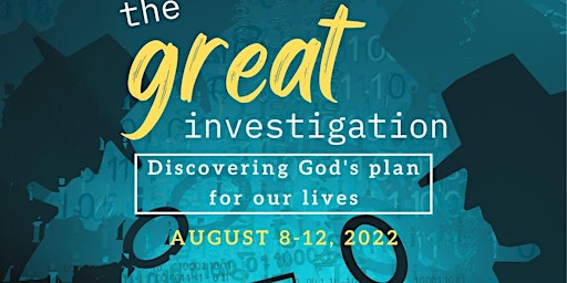 VBS 2022 - THE GREAT INVESTIGATION