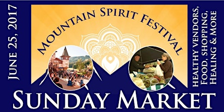 Mountain Spirit Festival - OUTDOOR MARKET primary image