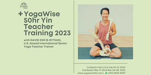 50HR Yin Yoga Teacher Training with David Kim