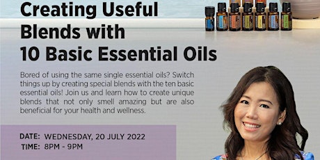 Creating Useful Blends With 10 Basic Essential Oils primary image
