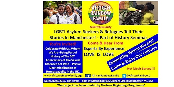 LGBT Asylum Seekers & Refugees Tell Their Stories In Manchester!