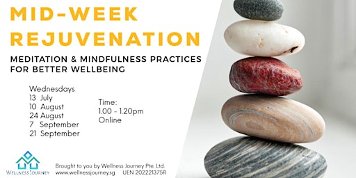 FREE Meditation and Mindfulness for better wellbeing - Short practice primary image