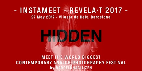 Imagen principal de INSTAMEET Revela·T Festival 2017 by BarcelonaCitizen INSTAGRAM 