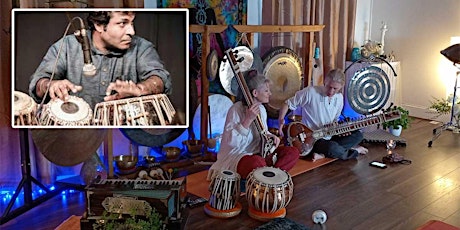 Sound Healing Concert of Indian Classical Music with Debu Sanyal & friends primary image