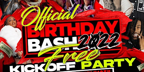 OFFICIAL BIRTHDAY BASH FREE KICKOFF PARTY primary image