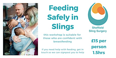 Feeding Safely in Slings Workshop June 6th 12.30pm primary image