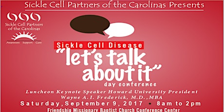 "Sickle Cell Disease.........Let's Talk About It" primary image