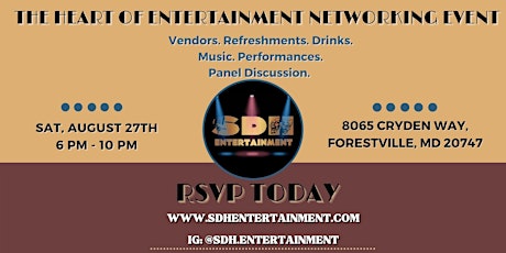 The HeART Of Entertainment Networking Event