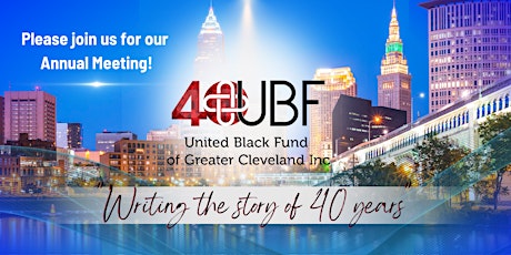 United Black Fund of Greater Cleveland's Annual Meeting