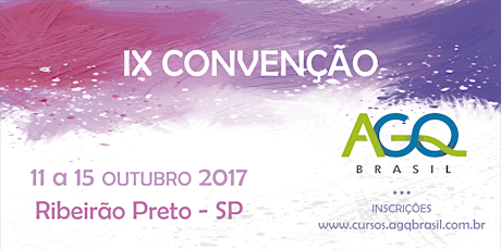 Imagem principal do evento IX Convenção - AGQ Brasil