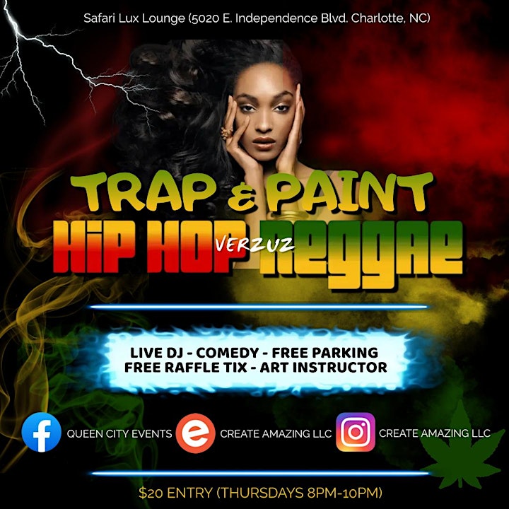 Trap & Paint (HipHop vs. Reggae) image