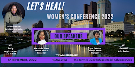 LET'S HEAL! WOMEN'S CONFERENCE 2022 primary image