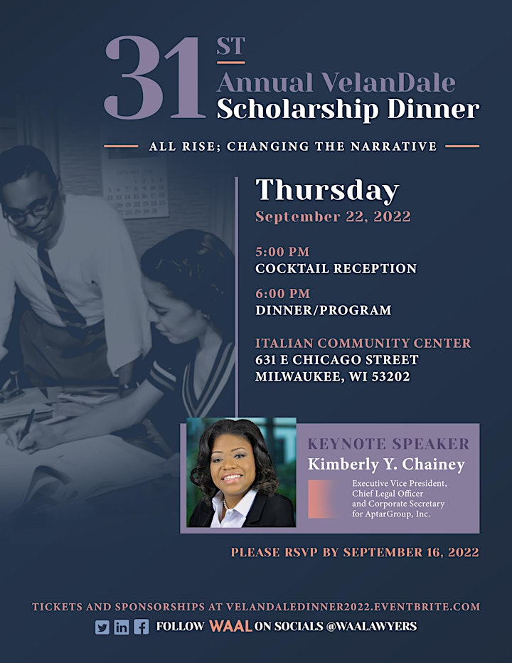 The 31st Annual VelanDale Scholarship Dinner image