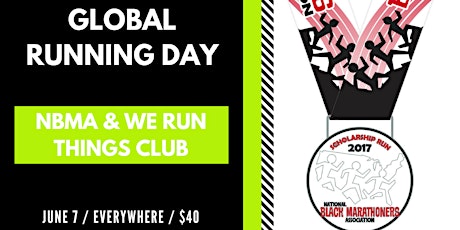  Global Running Day| NBMA & We Run Things Running Club primary image