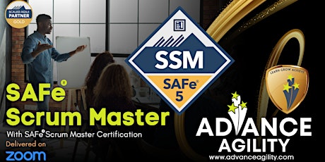 SAFe 5.1 Scrum Master(Online/Zoom)Aug 22-23, Mon-Tue, Chicago  Time, CDT