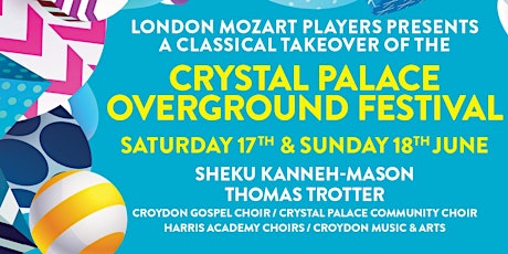 Crystal Palace Overground Festival presents: SHEKU KANNEH-MASON + LONDON MOZART PLAYERS primary image