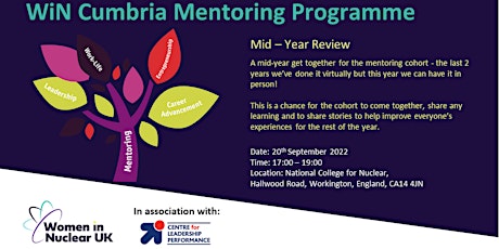 WiN Cumbria Mentoring Programme - Mid Year Review