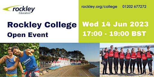 Rockley College Open Event Wednesday 14 June 2023 primary image