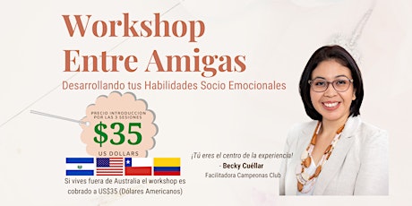 Workshop - Entre Amigas - LA - Agosto