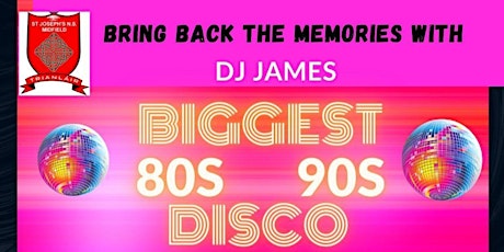 Biggest 80s/90s Disco. Bring back the memories wit