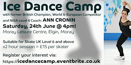 Ice Dance Camp with Ann Cronin primary image