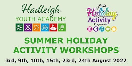 Summer Holiday Activity WORKSHOP - 23rd August
