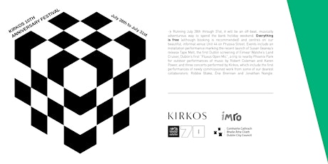 Kirkos 10th Anniversary — Tape Melt [Launch] (by Susan Geaney)