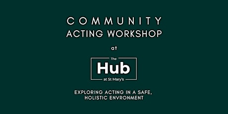 Hauptbild für Community Acting Workshop