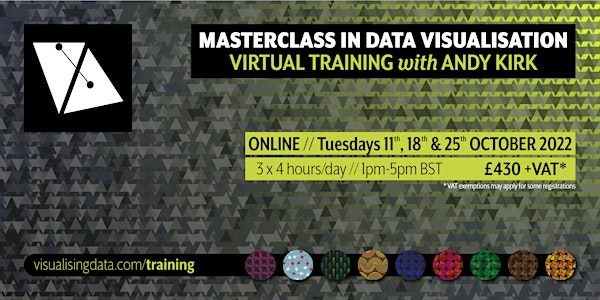 Masterclass in Data Visualisation | Virtual Training with Andy Kirk
