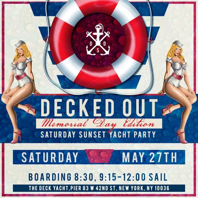 Decked out Saturdays - NYC Yacht Party