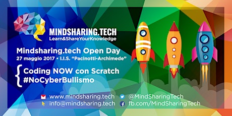 MindSharing.tech - @Pacinotti-Evento Gratuito (27 mag 2017)