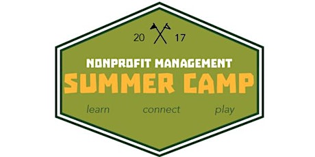 Nonprofit Management Summer Camp 2017 primary image