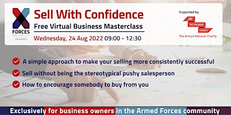 Business Masterclass: Sell with Confidence
