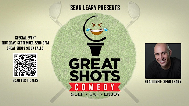 Great Shots Comedy with Sean Leary (Special Event) image
