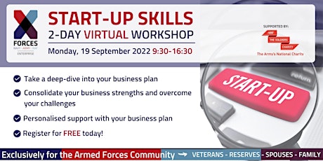 Start Up Skills Virtual Workshop primary image