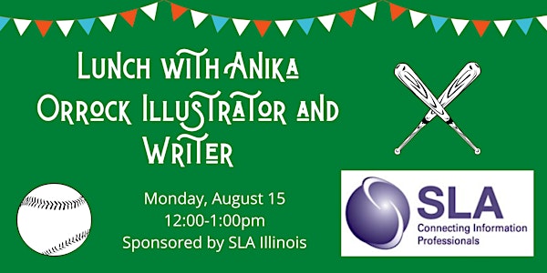 Lunch with Anika Orrock Illustrator and Writer