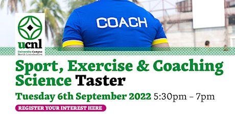Sport, Exercise & Coaching Science Taster
