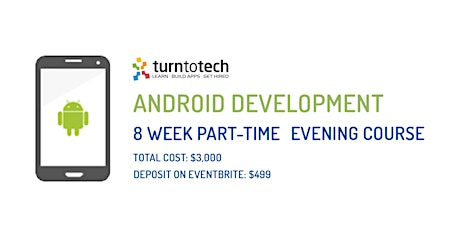 Intro to Android Development with Java (part-time, evening hours) primary image