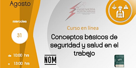 Imagen principal de CURSO | Conceptos básicos de seguridad y salud en el trabajo