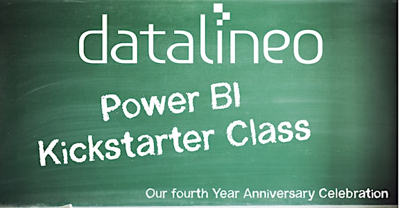 Datalineo Anniversary Power BI Kick Starter Class