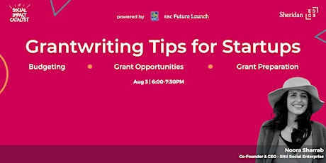 Grantwriting Tips for Startups