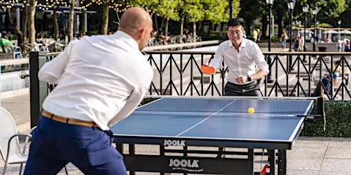Ping Pong at Brookfield Place with The Push