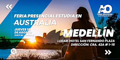 Feria  Estudia en Australia 2022 - Medellin
