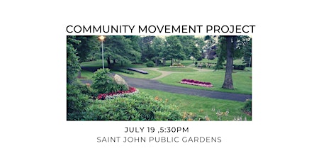 Community Movement Project - July 19 primary image