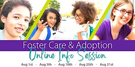 Foster Care & Adoption Online Info Session – ATX, DFW, HOU, WF