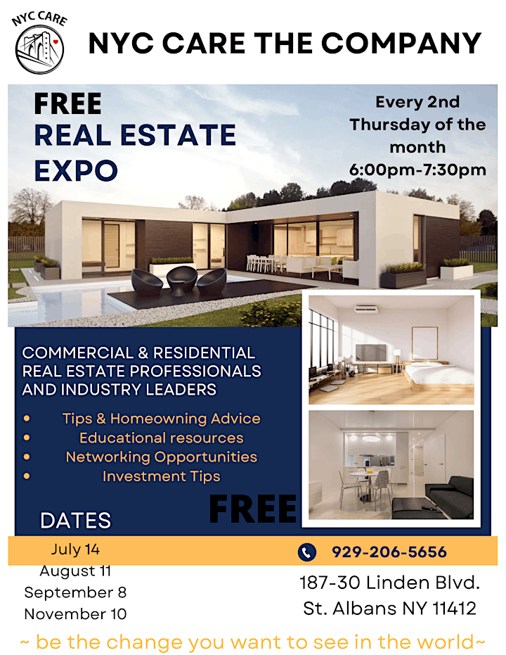 FREE REAL ESTATE EXPO image