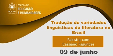 Imagem principal do evento Tradução de variedades linguísticas da literatura no Brasil